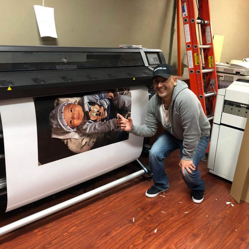 Printed projects from Downtown LA Printer