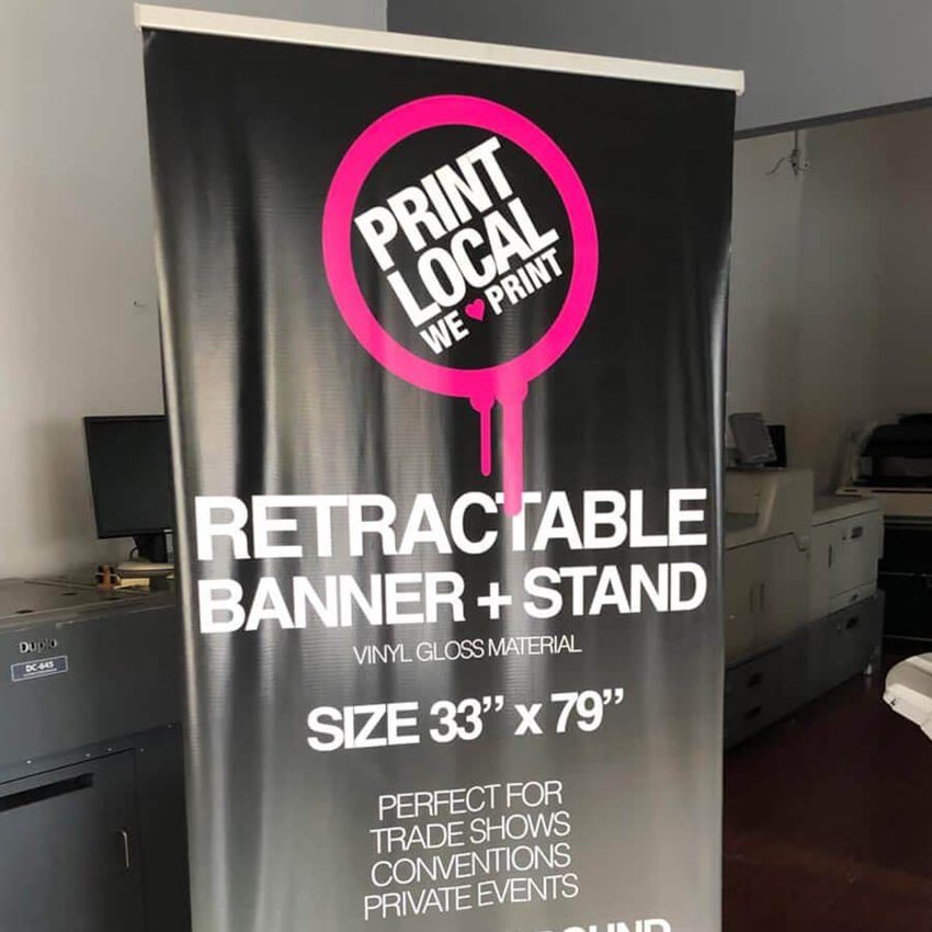 Product example from Downtown LA Printer: Signs